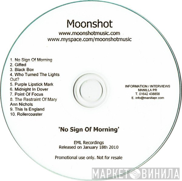Moonshot  - No Sign Of Morning