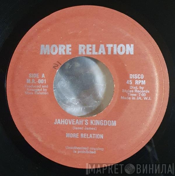 More Relation - Jahoveah's Kingdom