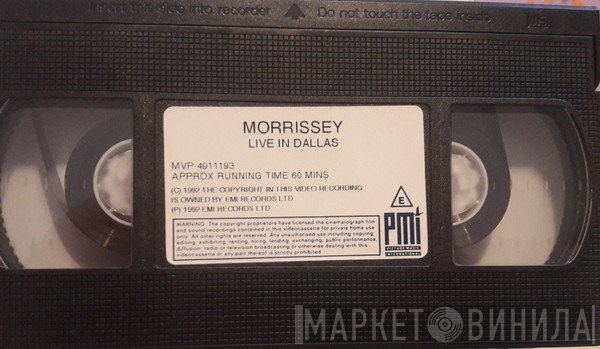 Morrissey  - Live In Dallas