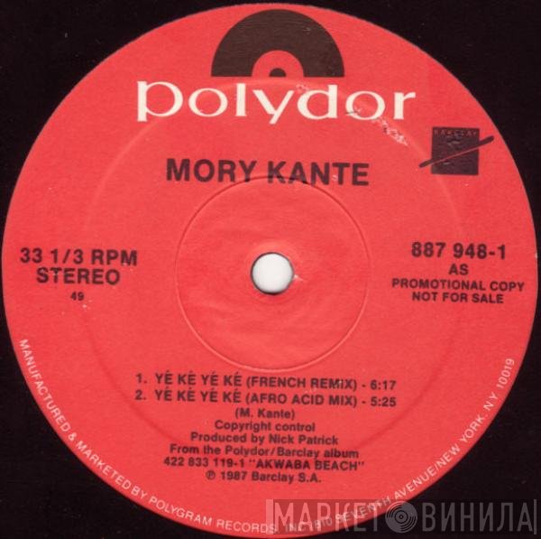 Mory Kanté - Yé Ké Yé Ké