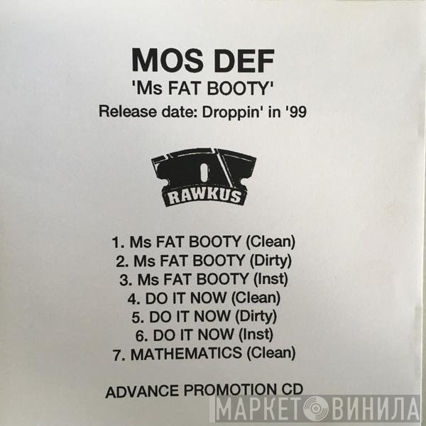 Mos Def  - Ms Fat Booty