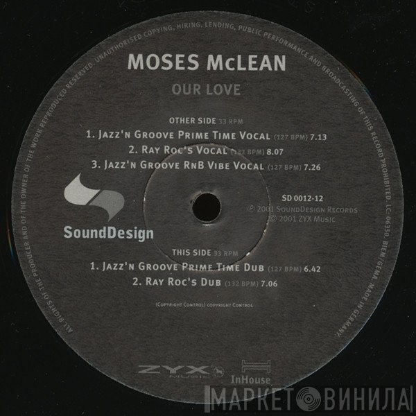 Moses McClean - Our Love