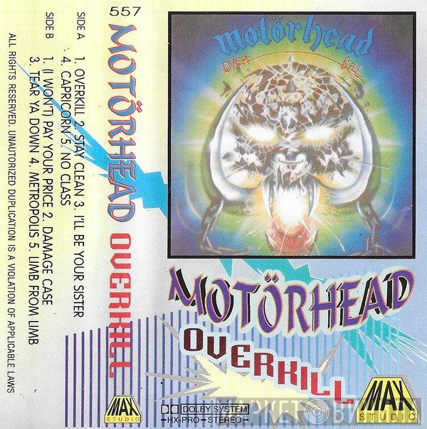 Motörhead  - Overkill