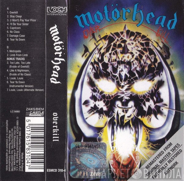 Motörhead  - Overkill