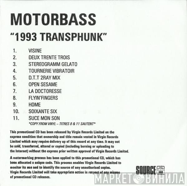 Motorbass  - 1993 Transphunk
