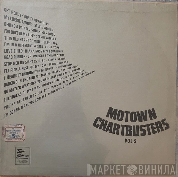  - Motown Chartbusters Volume 3