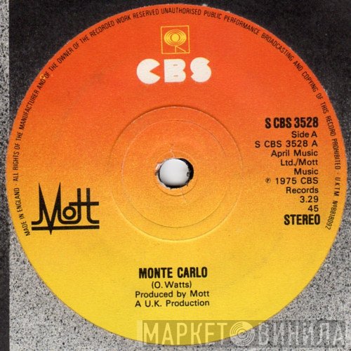 Mott  - Monte Carlo