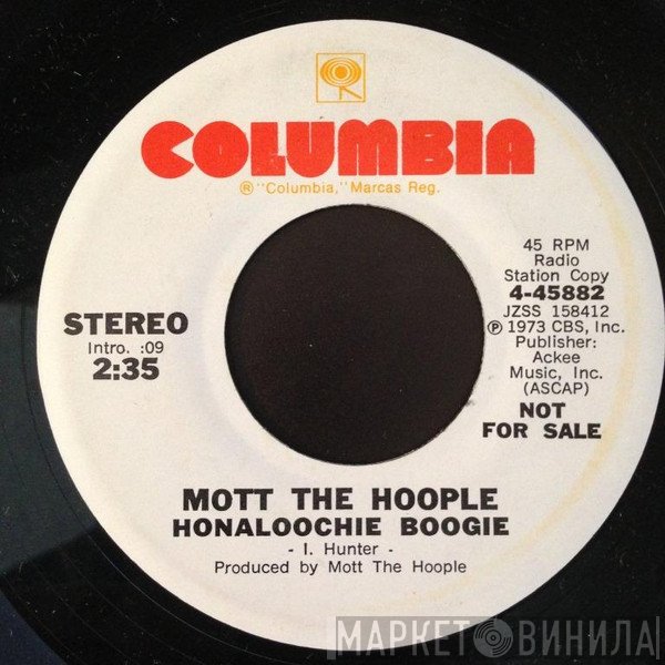 Mott The Hoople  - Honaloochie Boogie