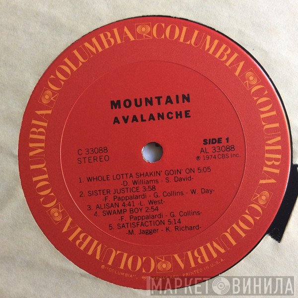 Mountain  - Avalanche