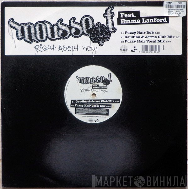 Mousse T., Emma Lanford - Right About Now