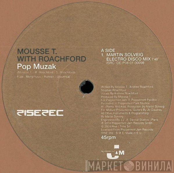 Mousse T., Roachford - Pop Muzak