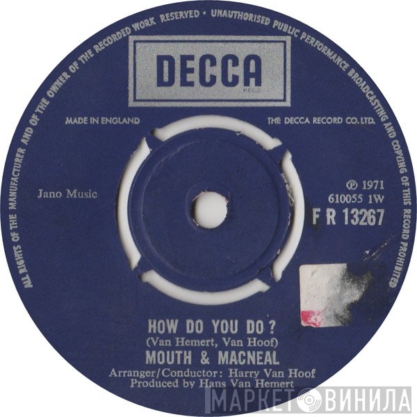 Mouth & MacNeal - How Do You Do?