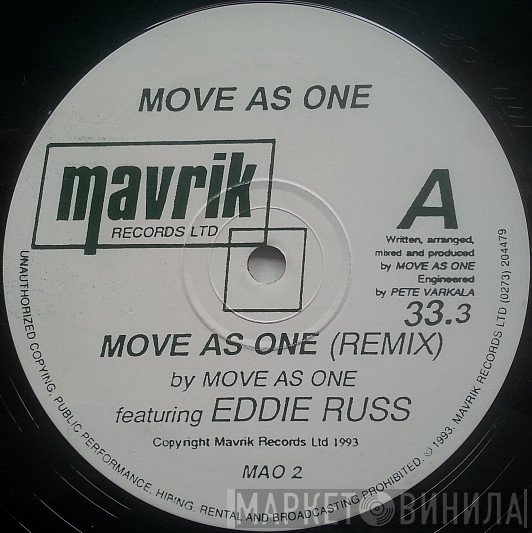 Move As One - Move As One (Remix) / Ain't Gettin Enough