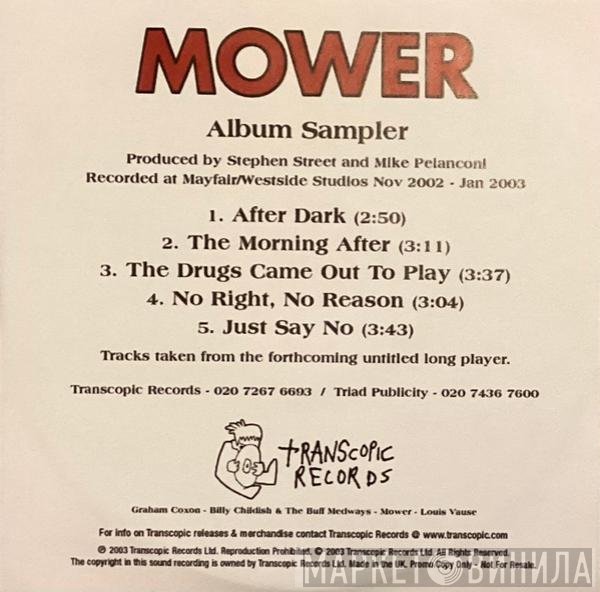 Mower  - People Are Cruel (Album Sampler)