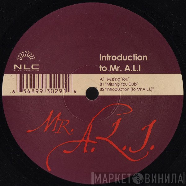 Mr. A.L.I. - Introduction To Mr A.L.I.