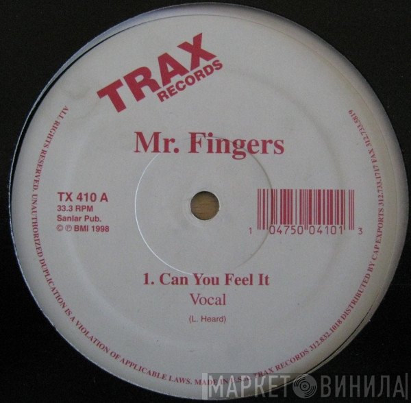 Mr. Fingers - Can You Feel It / Distant Planet