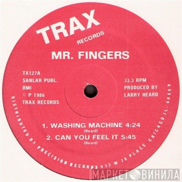 Mr. Fingers - Washing Machine / Can You Feel It