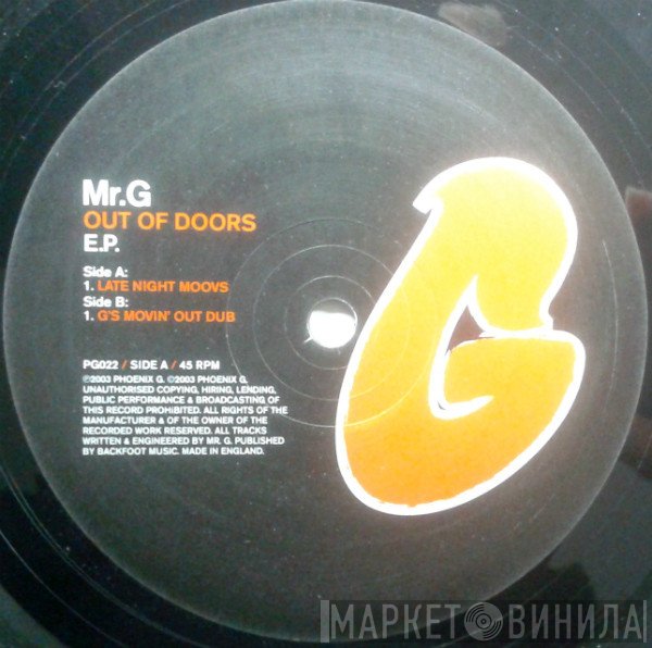 Mr. G - Out Of Doors E.P.
