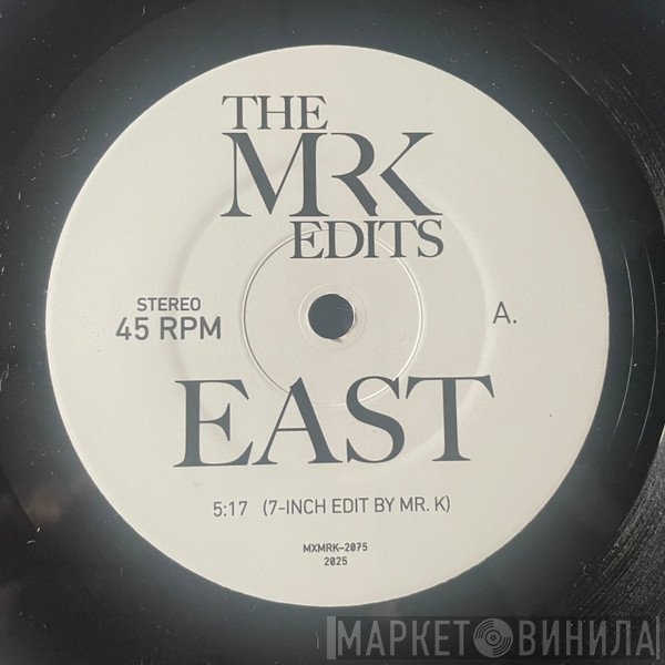 Mr. K - East / Can't Keep Running Away