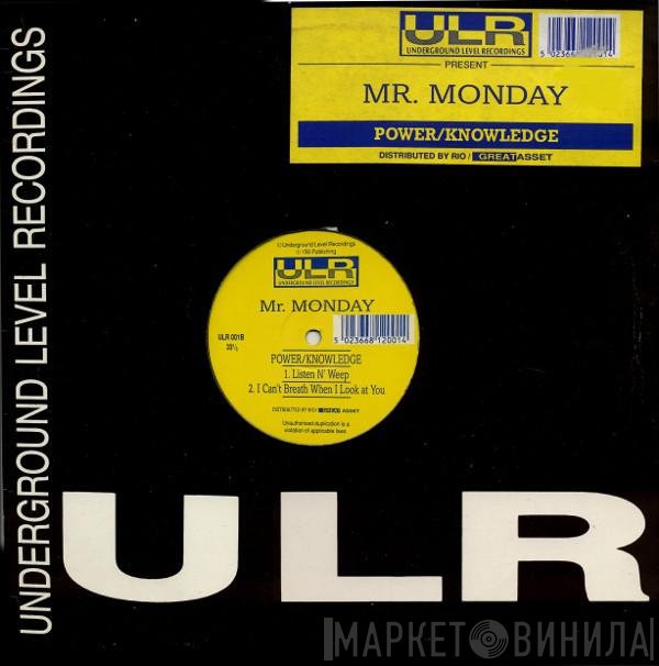 Mr. Monday  - Power / Knowledge