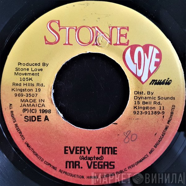 Mr. Vegas / Razor   - Every Time / Why