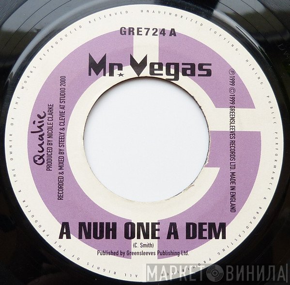 Mr. Vegas, Determine - A Nuh One A Dem/ Slow Dem Fast