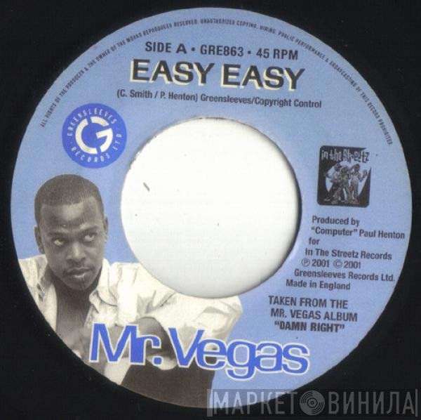 Mr. Vegas  - Easy Easy / Rise