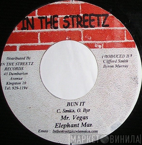 Mr. Vegas / Elephant Man  - Bun It