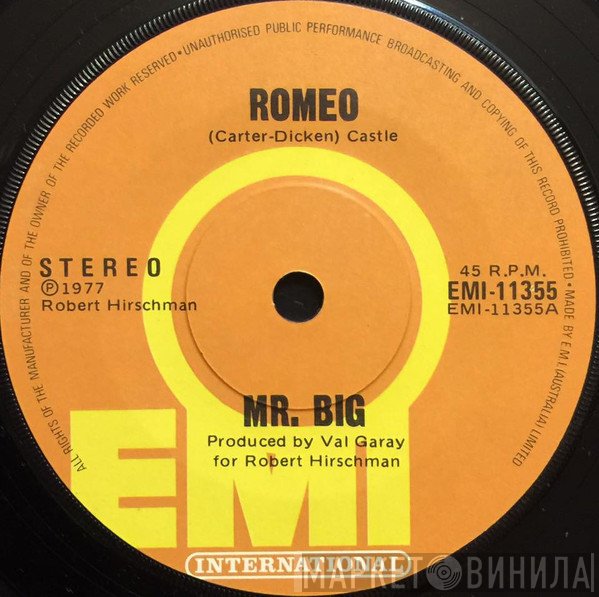 Mr Big  - Romeo