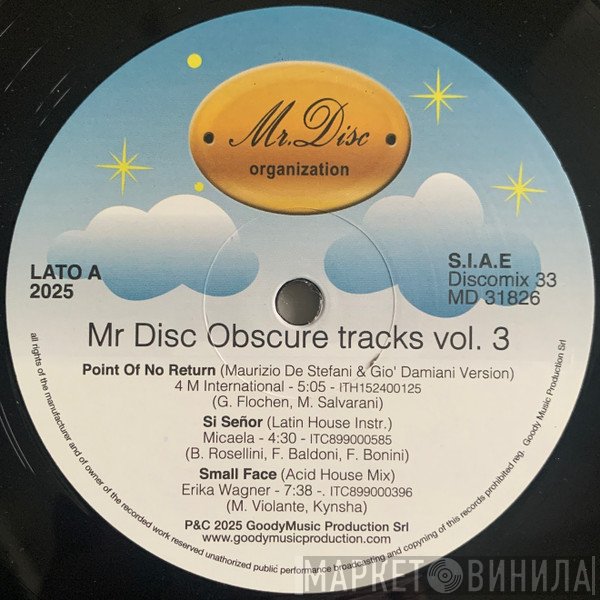  - Mr Disc Obscure Tracks Vol. 3