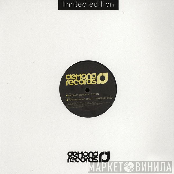 Mr Joseph, Abstract Elements, Pennygiles - Saturn / Overdrive Melody