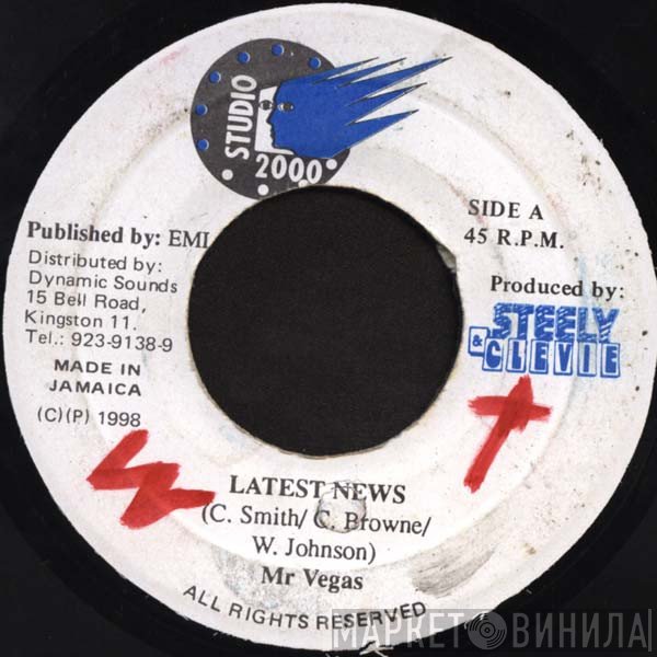 Mr. Vegas  - Latest News