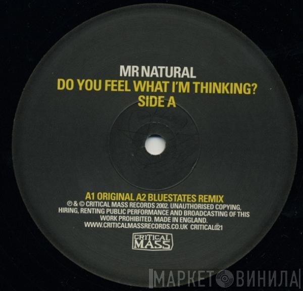 Mr. Natural - Do You Feel What I'm Thinking?