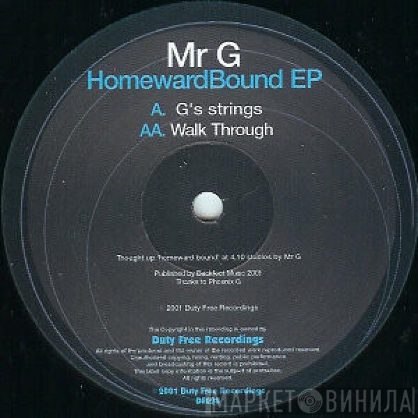 Mr. G  - Homeward Bound EP