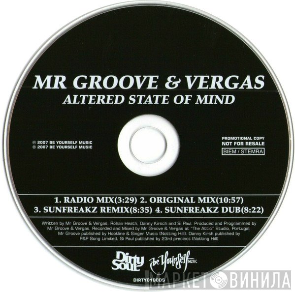 Mr. Groove & Vergas - Altered State Of Mind