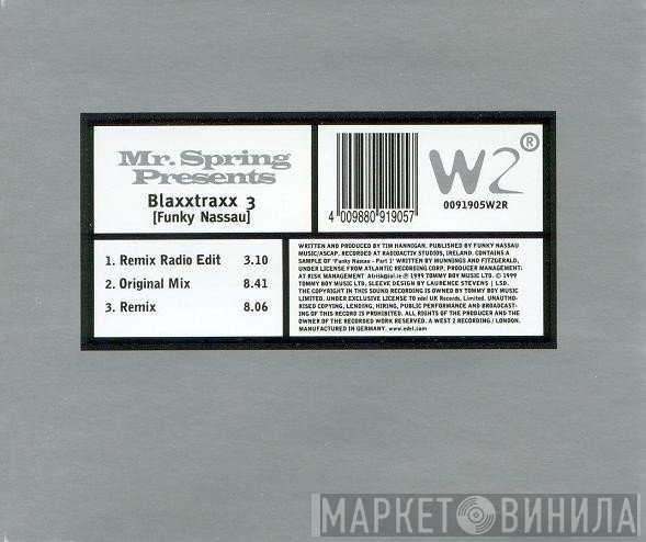 Mr. Spring - Blaxxtraxx 3 (Funky Nassau)