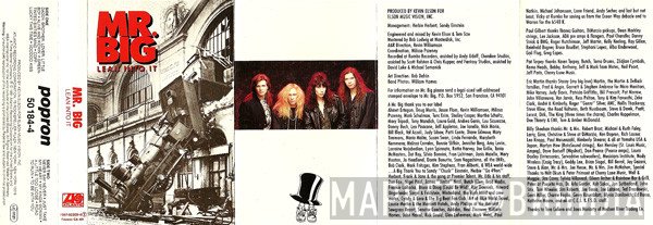 Mr. Big  - Lean Into It