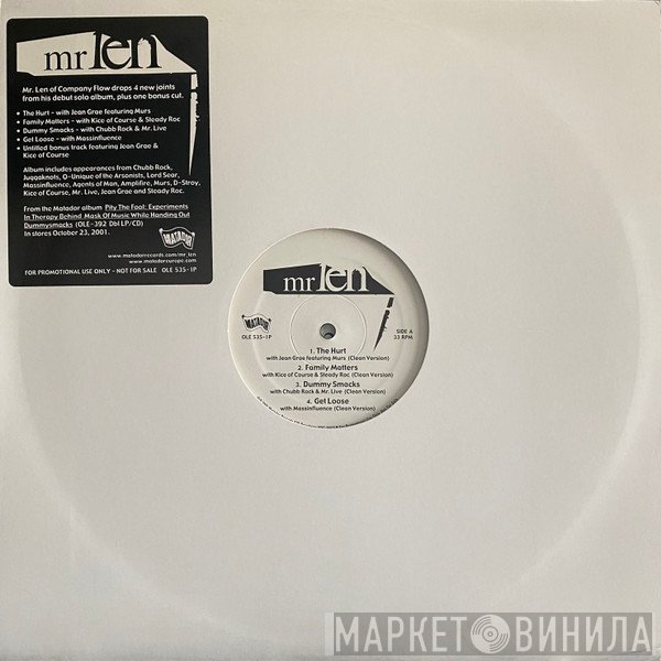 Mr. Len  - Pity The Fool