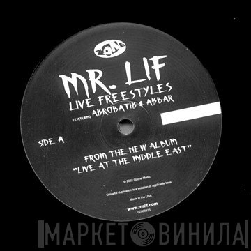Mr. Lif - Live Freestyles