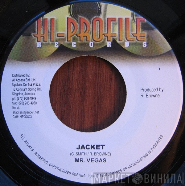 Mr. Vegas  - Jacket