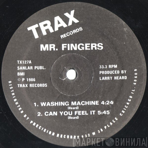 Mr. Fingers - Washing Machine