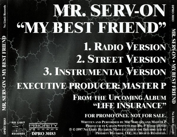 Mr. Serv-On  - My Best Friend