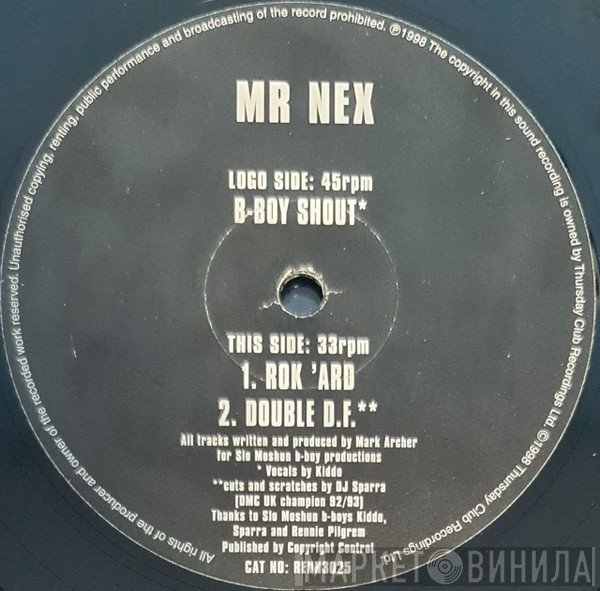 Mr. Nex  - B-Boy Shout