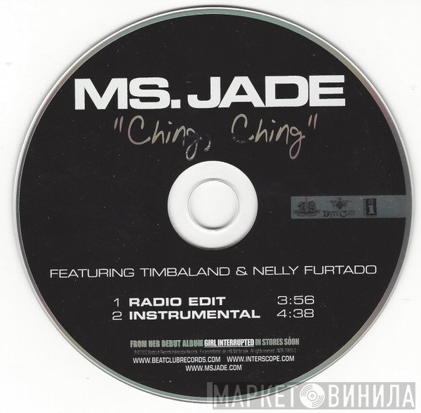 Ms. Jade Featuring Timbaland & Nelly Furtado  - Ching, Ching