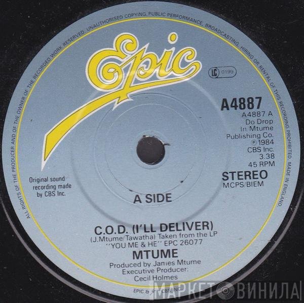 Mtume - C.O.D. (I'll Deliver)