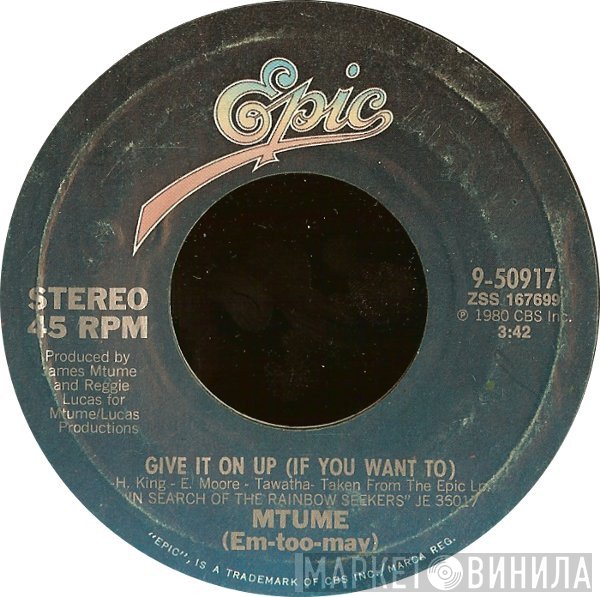 Mtume - Give It On Up (If You Want To)