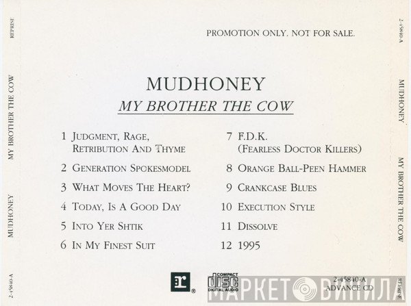 Mudhoney - My Brother The Cow