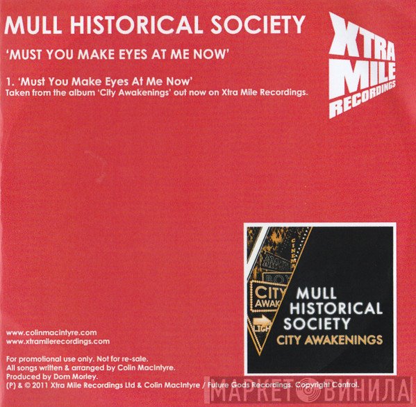Mull Historical Society - Must You Make Eyes At Me Now