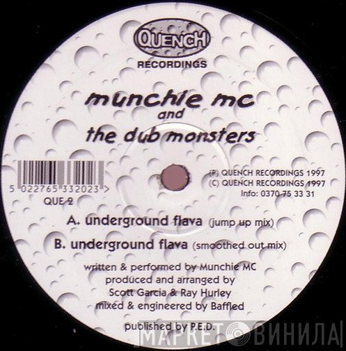 Munchie MC, The Dub Monsters - Underground Flava