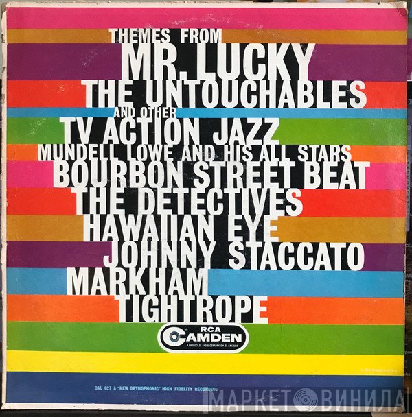 Mundell Lowe And His All Stars - Themes From Mr. Lucky The Untouchables And Other TV Action Jazz
